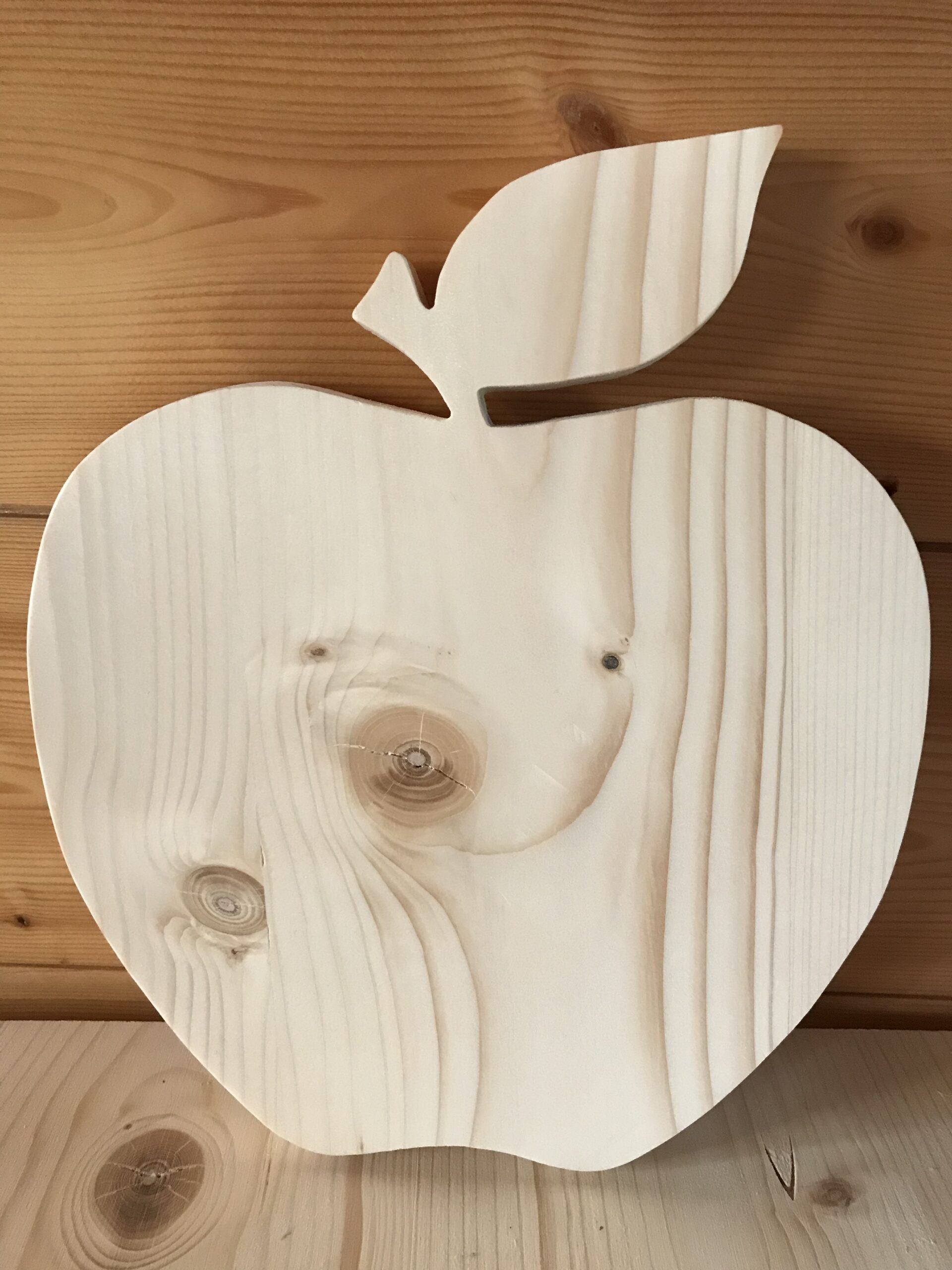 dessous de plat en forme de pomme