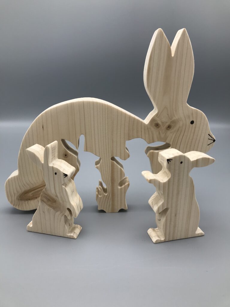 maman lapin et ses lapinous