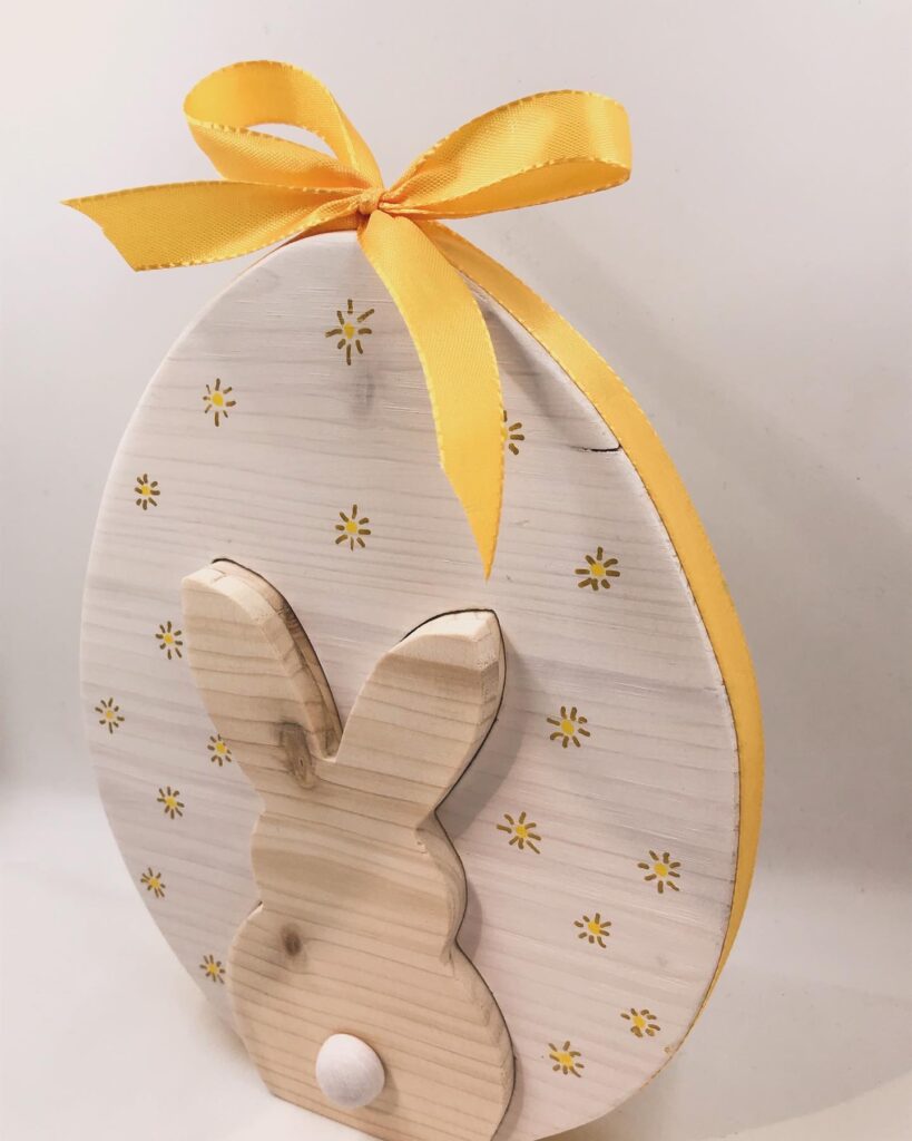 oeuf avec son lapin