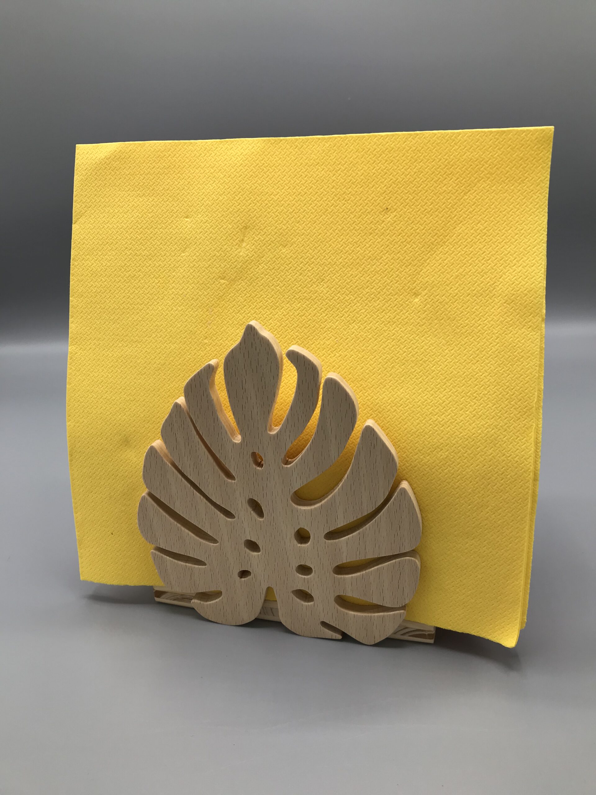 Porte serviette feuille tropicale