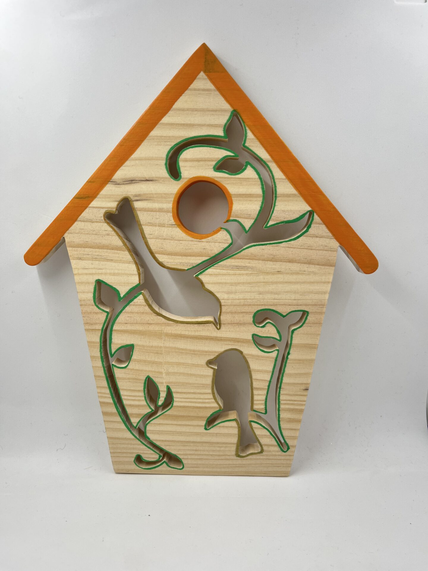 Cabane à oiseaux suspendre pour décorer