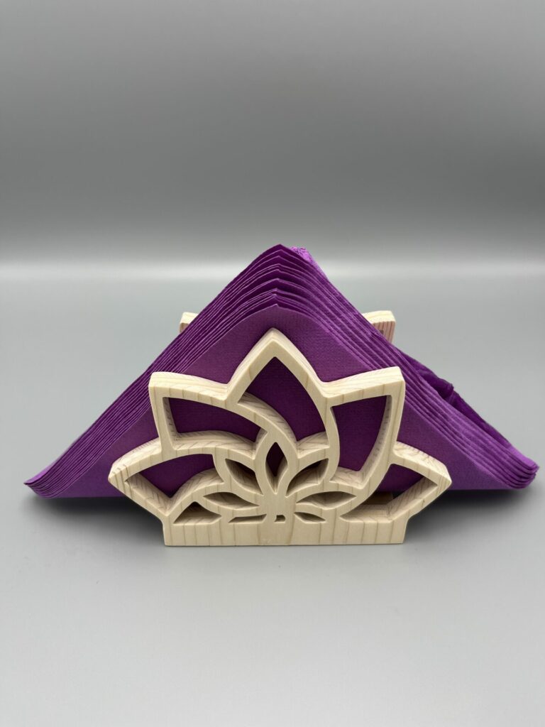 Fleur porte-serviettes