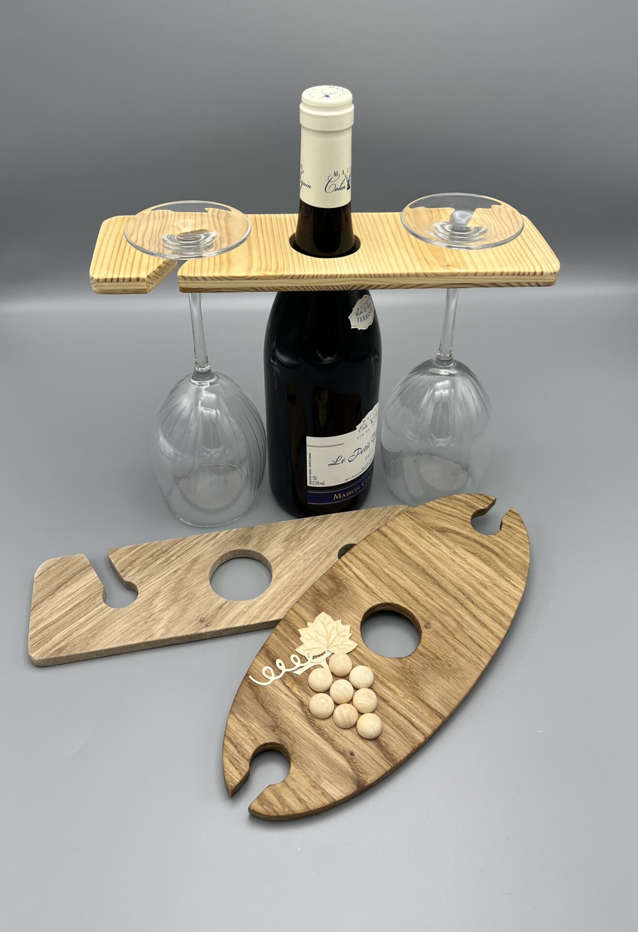 porte verre sur bouteille